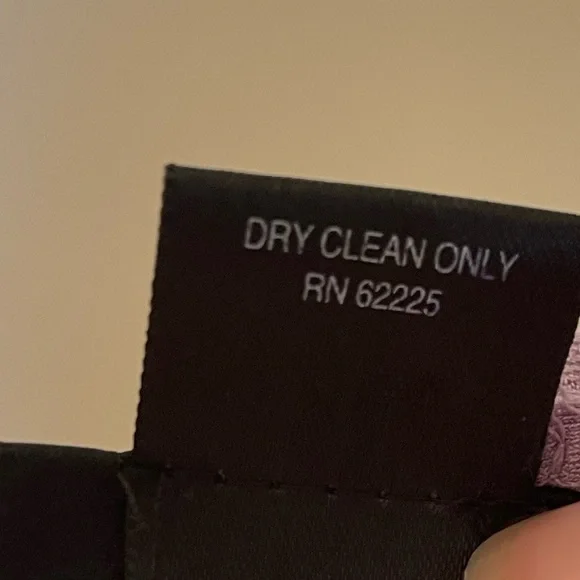 Vintage Tailor B. Moss Long Lavender Skirt with Side Slits Size Medium - Picture 3 of 5